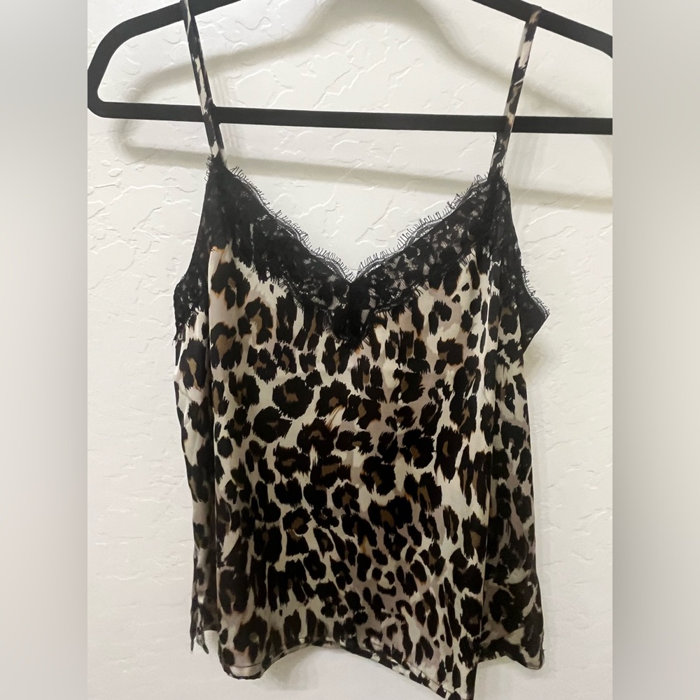 Leopard Lace Cami
